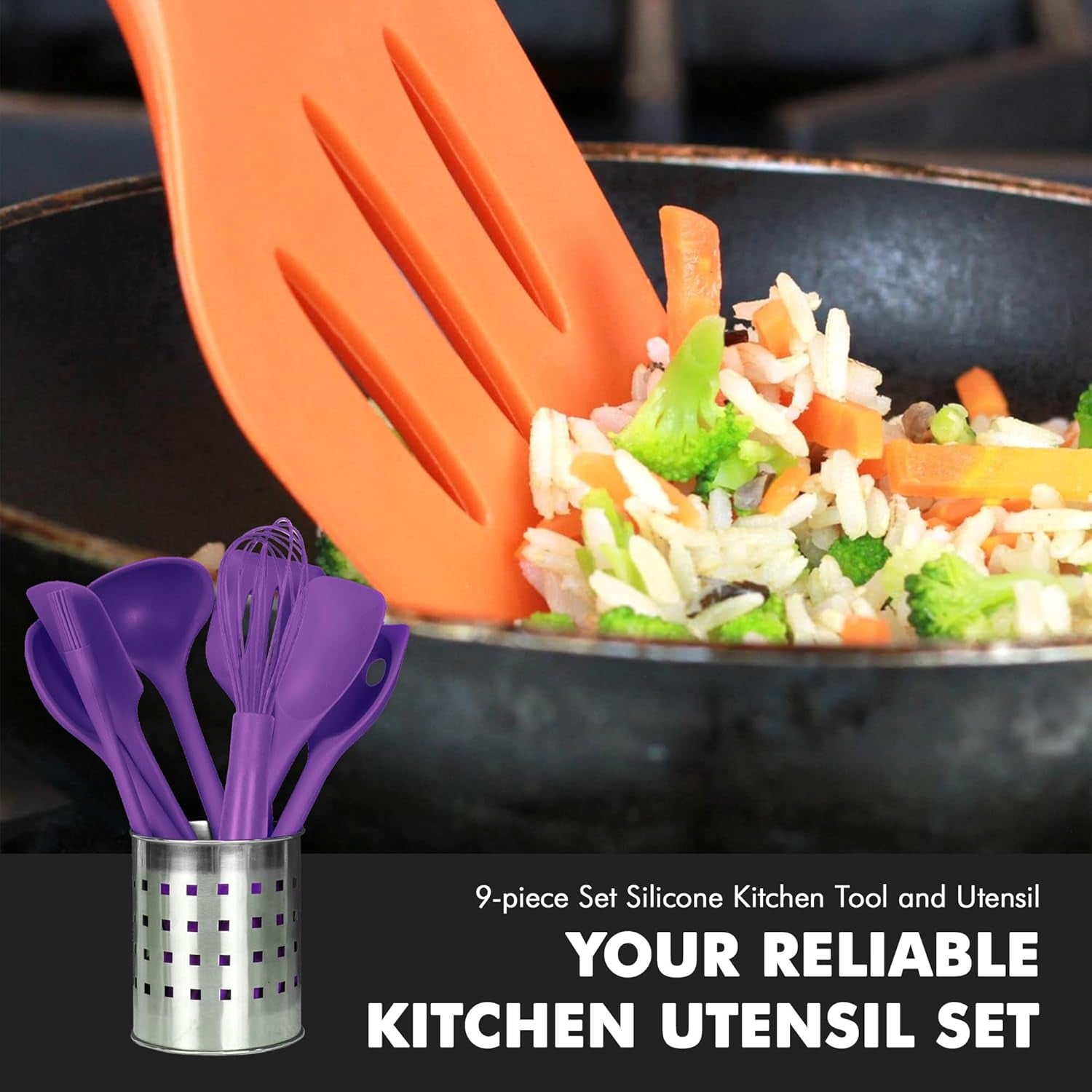 premium-silicone-kitchen-tool-and-utensil-set-9-piece-purple