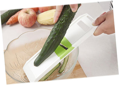 3Pcs Kitchen Supplies Set Multifunctional Veggie Chopper Fruit Peeler Grater Stainless Steel Easy to Clean Slicer for Carrot Cucumber Onion9