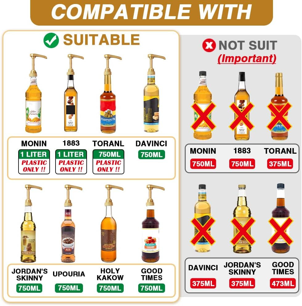 10-pcs-gold-coffee-syrup-pump-compatible-with-25-4oz-750ml-bottles