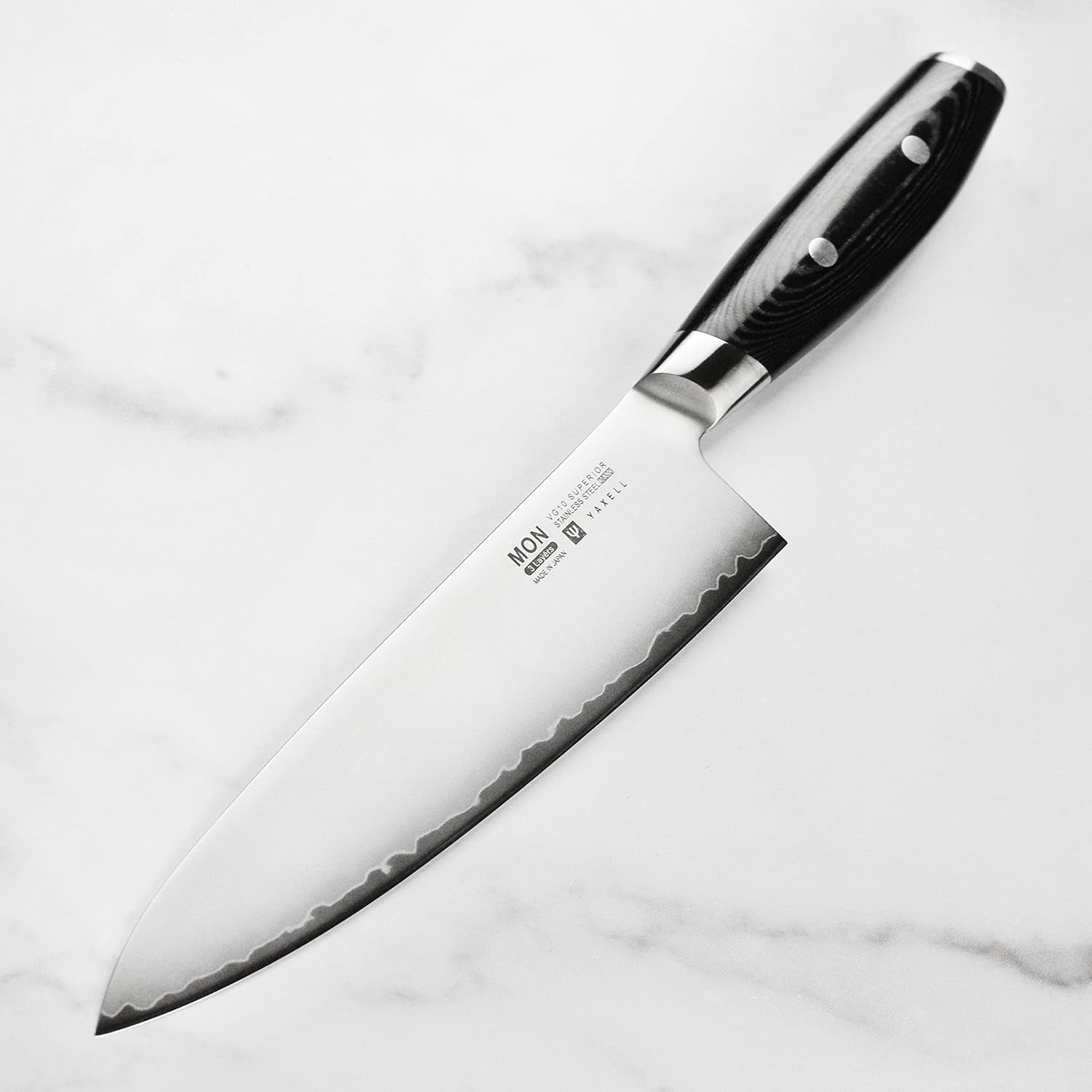 mon-8-chefs-knife-made-in-japan-vg10-stainless-steel-gyuto-with-micarta-handle