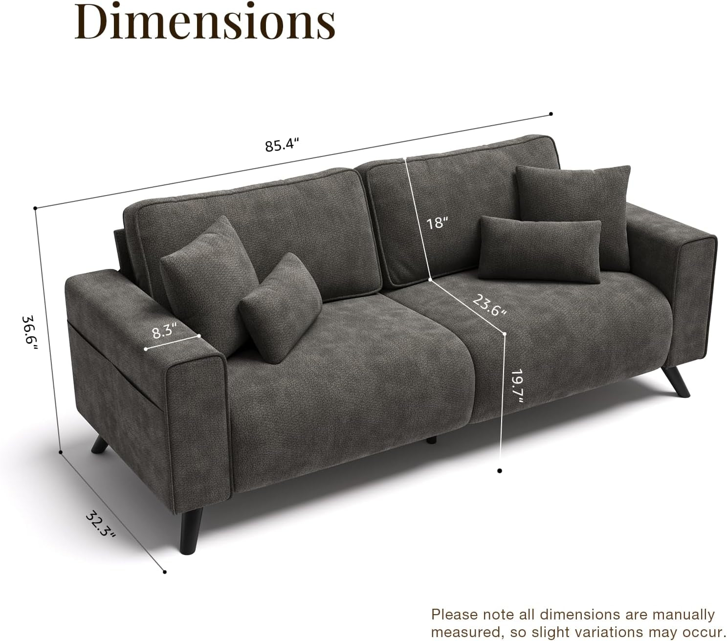 85-loveseat-sofa-chenille-couch-with-deep-seat-dark-grey