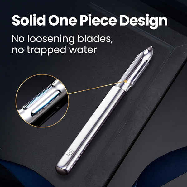 Stainless Steel Potato Peeler, Ultra Sharp Dual Blades4