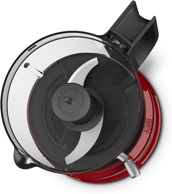 Kitchenaid 3.5 Cup Food Chopper, KFC3516ER, Empire Red | Dishwasher-Safe Work Bowl, Stainless Steel Multi-Purpose Blade, 2 Speeds plus Pulse, Easy Cord Wrap3