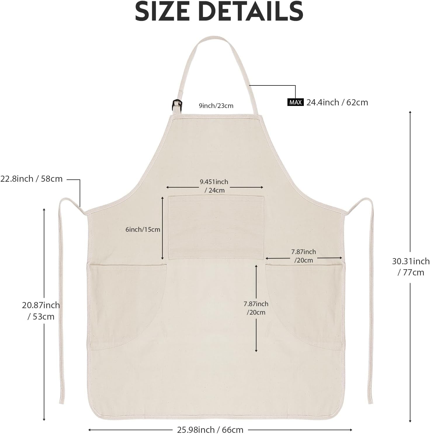 painting-apron-for-men-and-women-professional-cotton-canvas-bib-for-acrylic-oil-and-watercolor-painting-with-3-pockets-adjustable