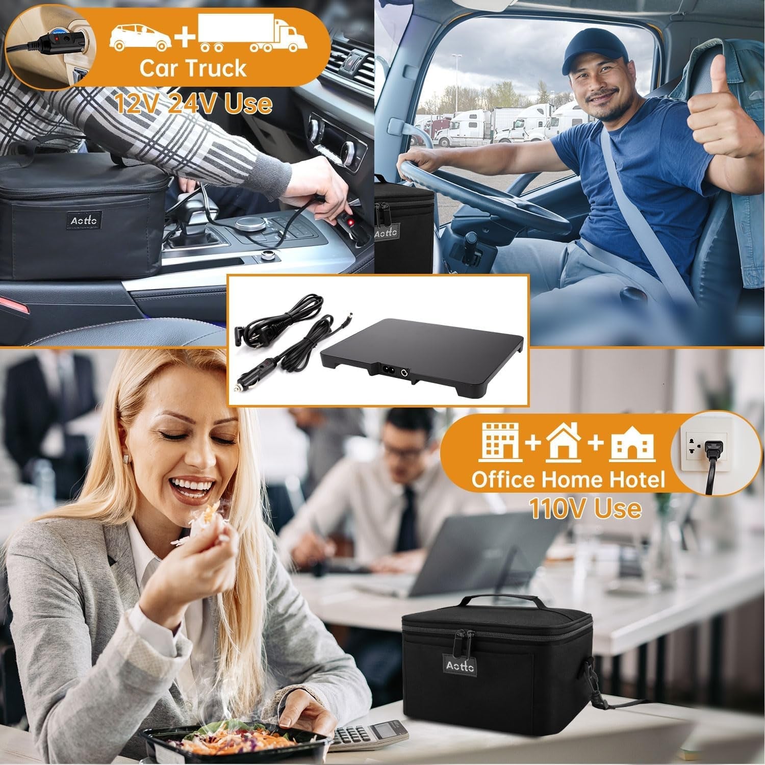 portable-oven-electric-lunch-box-food-heater-12v-24v-110v-3-in-1-car-food-warmer-mini-personal-microwave-heated-lunch-box-warmer-for-car-truck-travel-office-home-use-black