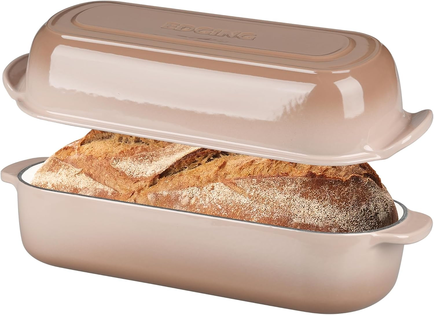 enameled-cast-iron-loaf-pan-with-lid-bread-pan-dutch-oven-bread-pan-for-homemade-sourdough-bread-baking-12-5x5-5-inch-5qt-mocha