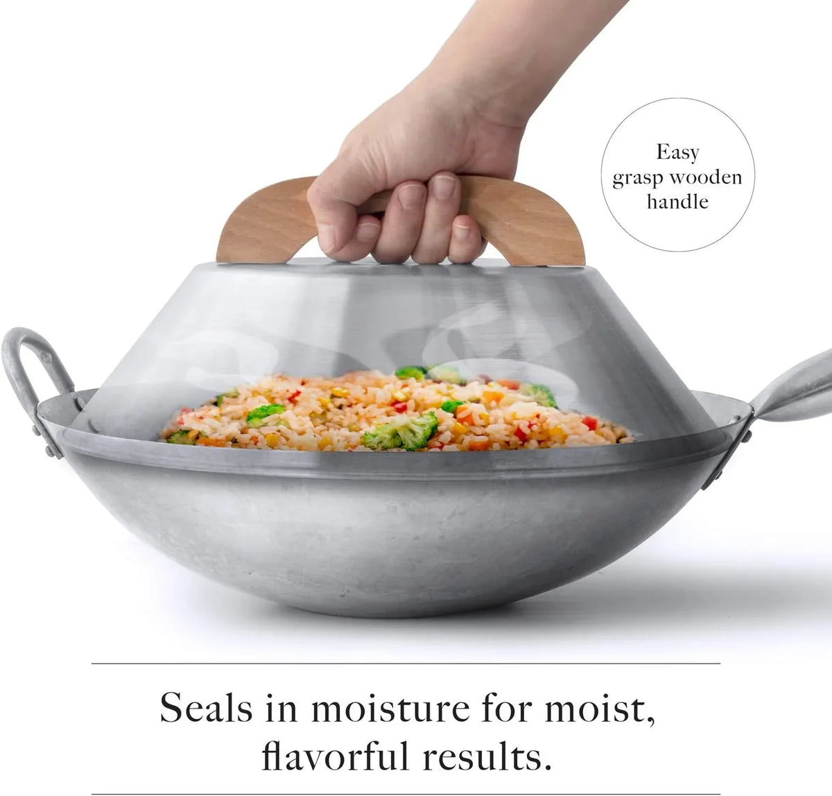 aluminum-wok-dome-cover-for-14-hand-hammered-wok-13-inch-flat-wok-lid