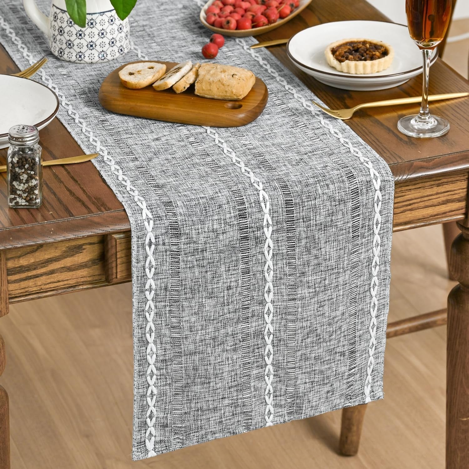 dark-grey-rustic-cotton-linen-table-runner-seasonal-embroidered-hollow-kitchen-dining-table-decoration-for-home-party-decor-13x72-inch