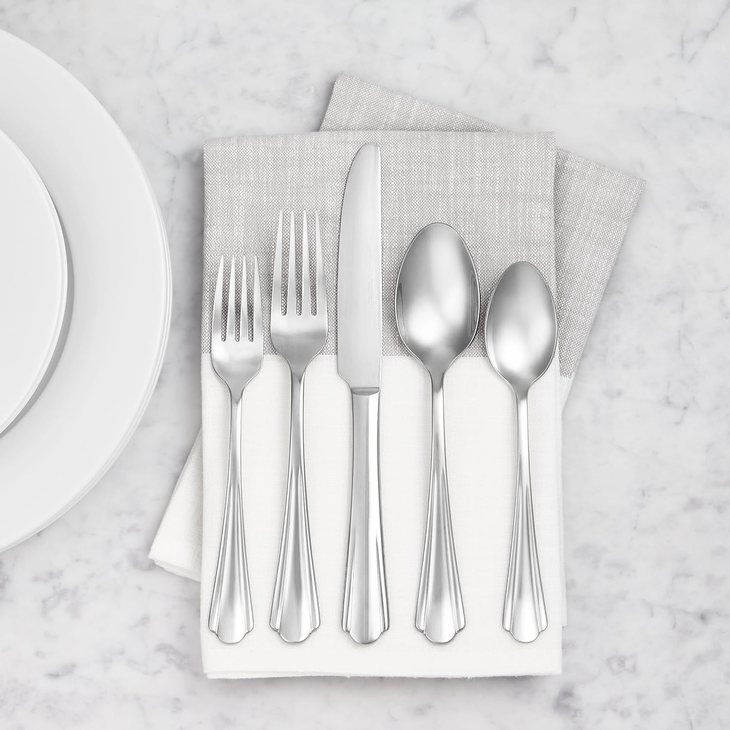 stainless-steel-dishwasher-safe-dinner-forks-with-scalloped-edge-well-balanced-weight-silver-pack-of-12