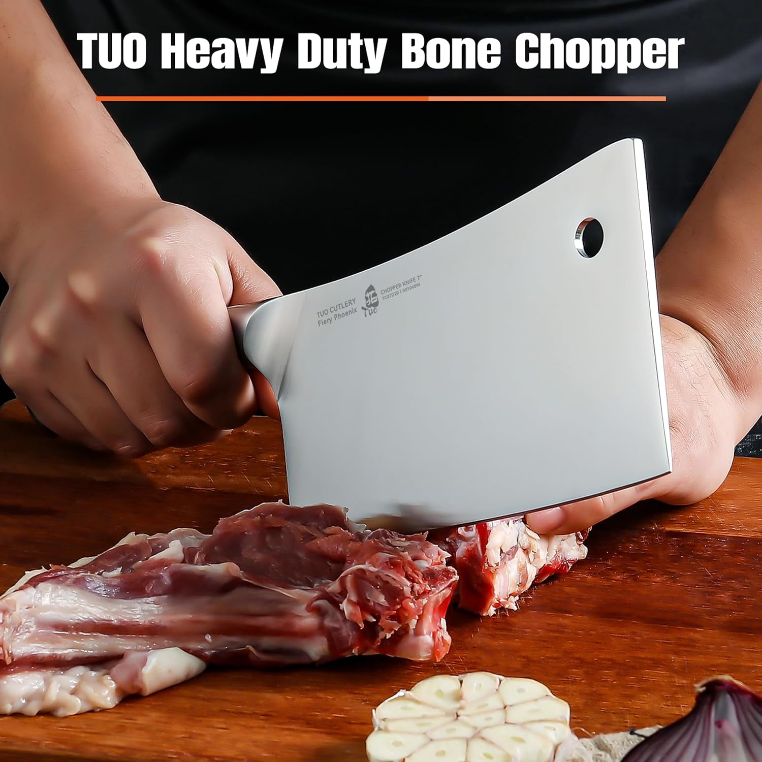 meat-cleaver-7-inch-heavy-duty-bone-chopper-high-carbon-german-stainless-steel-butcher-knife-pakkawood-handle-kitchen-chopping-knife-with-gift-box-fiery-phoenix-series