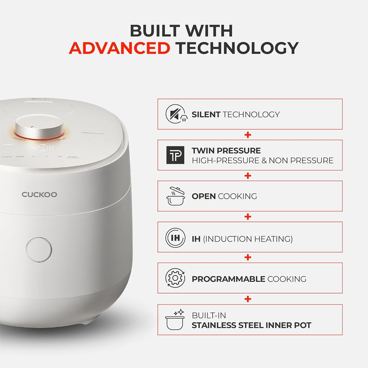 cuckoo-twin-pressure-induction-rice-cooker-20-cup-cooked-crp-ohtr1009fw-large-10-cup-uncooked-capacity-full-stainless-steel-inner-pot-14-menus-silent-pressure-system-quick-rice-made-in-korea