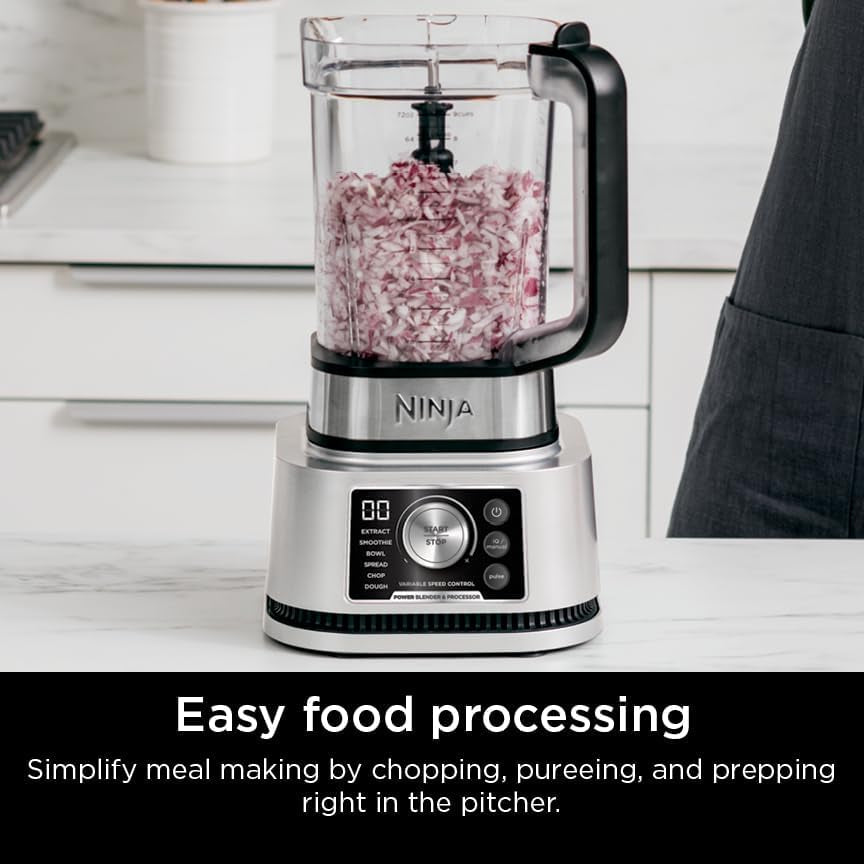 ninja-foodi-power-blender-food-processor-6-functions-silver-ss351-smarttorque-motor-never-stalls-6-functions-for-smoothies-bowls-dough-72-oz-pitcher-processor-bowl-cups