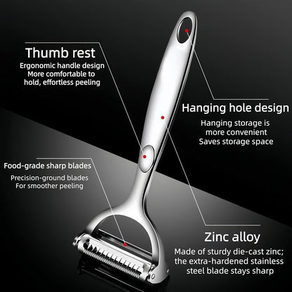 Multifunction Vegetable Peeler Julienne Peeler for Kitchen5