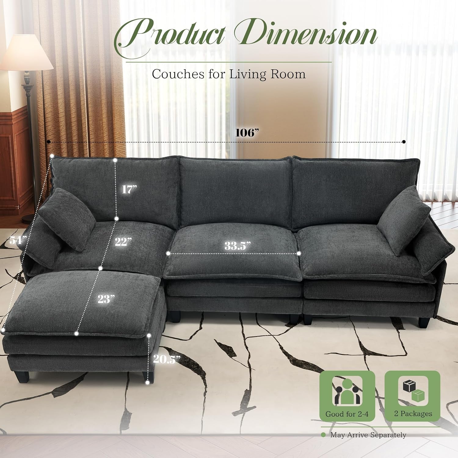 106-l-shaped-modular-sectional-cloud-couch-comfy-modern-sofa-with-ottoman-4-seat-deep-seat-sofa-with-pillows-for-living-room-bedroom-and-apartment-modular-sofa-grey