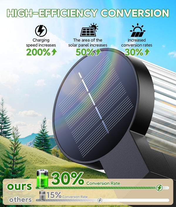 Solar Pathway Lights Outdoor, 6 Pack Upgraded Outdoor Solar Lights for outside Super Bright up to 15Hrs, IP65 Waterproof Solar Garden Lights for Yard Path Sidewalk Driveway Walkway Decor4