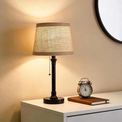 19.5" Small Table Lamp for Bedroom - Bedside Lamps for Nightstand2