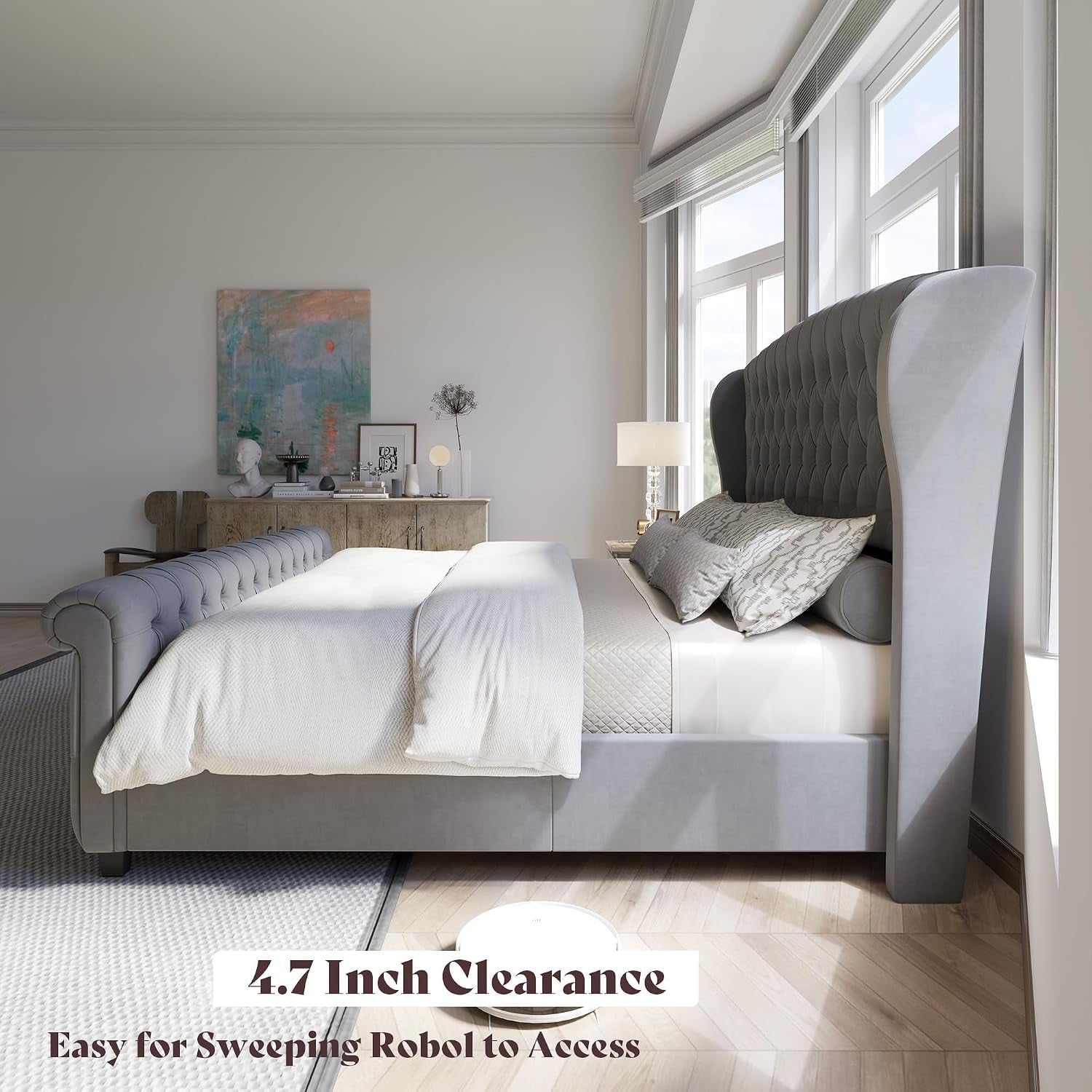 california-king-upholstered-sleigh-bed-frame-with-headboard