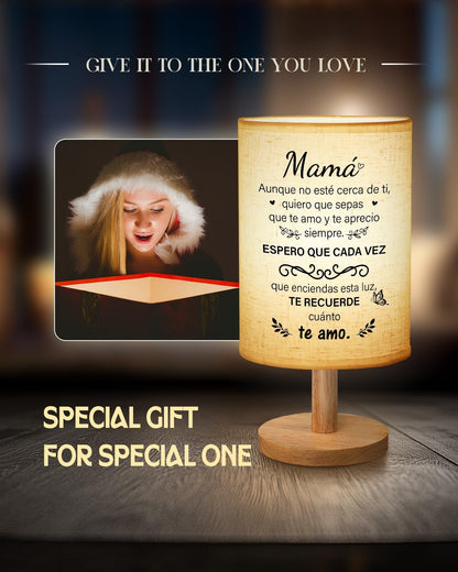 Mama Gifts, Table Lamp Gifts for Mom in Spanish from Daughter Son7