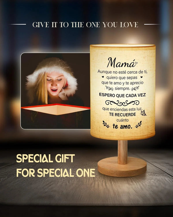 Mama Gifts, Table Lamp Gifts for Mom in Spanish from Daughter Son7