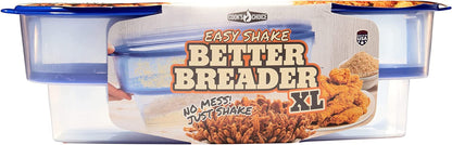 XL Original Better Breader Bowl 16" Mess-Free Breading Tray | Shake & Coat Batter Bowl W Lid for Chicken, Fish, & Vegetables, Great for Fish Fry, Tenders, Wings-Easy Cleanup & Made in USA6
