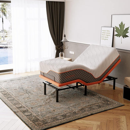Adjustable Bed Frame + 14" Hybrid Mattress Twin XL, 3000 Series1