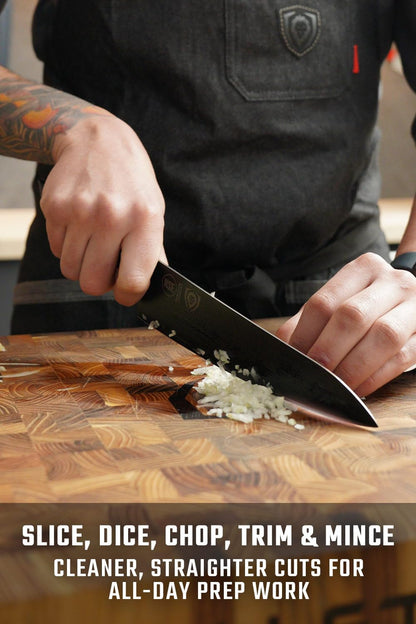 8" Chef Knife - Titanium Nitride Coated Steel4