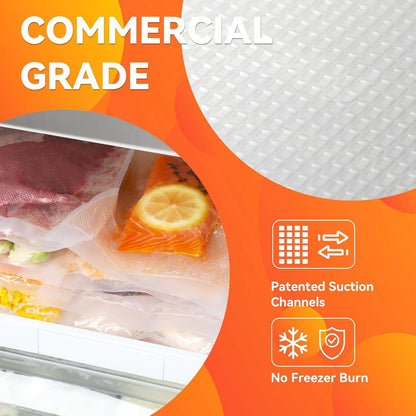 Vacuum Sealer Bags 6"X10", 200 Pint Bags, Fits Food Saver Sealers6