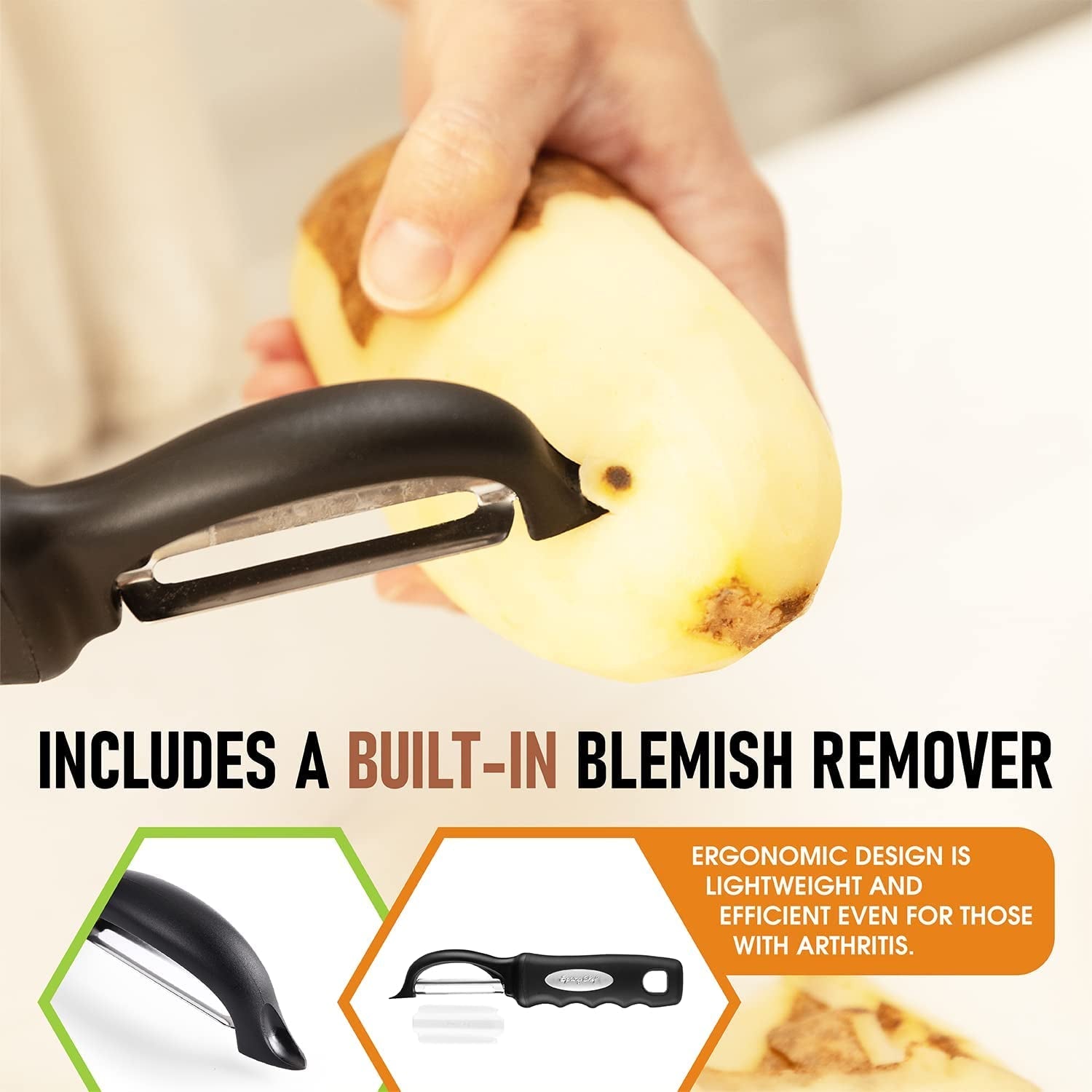swivel-vegetable-peeler-for-kitchen-w-soft-grip-handle-black-premium-potato-peeler-w-ultra-sharp-stainless-steel-blades-multifunctional-veggie-peeler-for-apple-carrot-cucumber-fruit