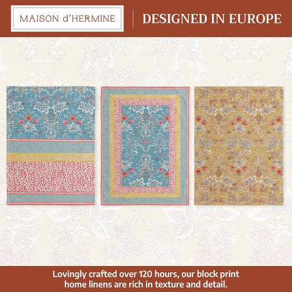 Kitchen Towels Set of 3 Reusable 100% Cotton 27.50" X 20"2
