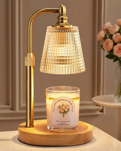Candle Warmer Lamp with Timer,Birthday Gifts for Women Mom Home Decor1