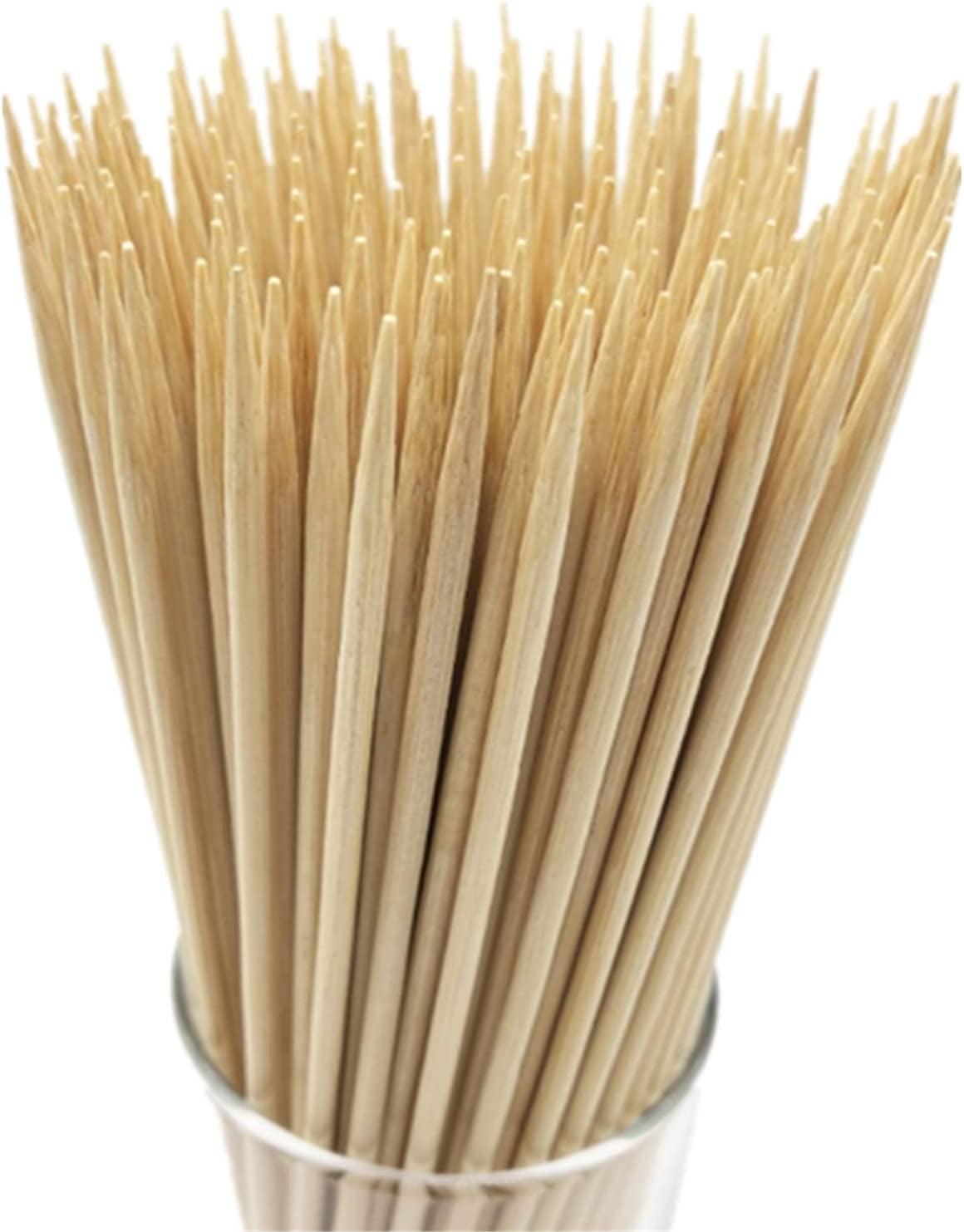 6-natural-bamboo-skewers-for-bbq-appetiser-fruit-cocktail-kabob-chocolate-fountain-grilling-barbecue-kitchen-crafting-and-party-φ-4mm-more-size-choices-8-10-12-14-16-30100-pcs