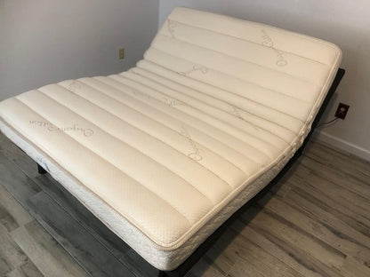 Split Queen Adjustable Bed with Massage, Zero Gravity Electric Bed + Adjust Your Comfort Mattresses5