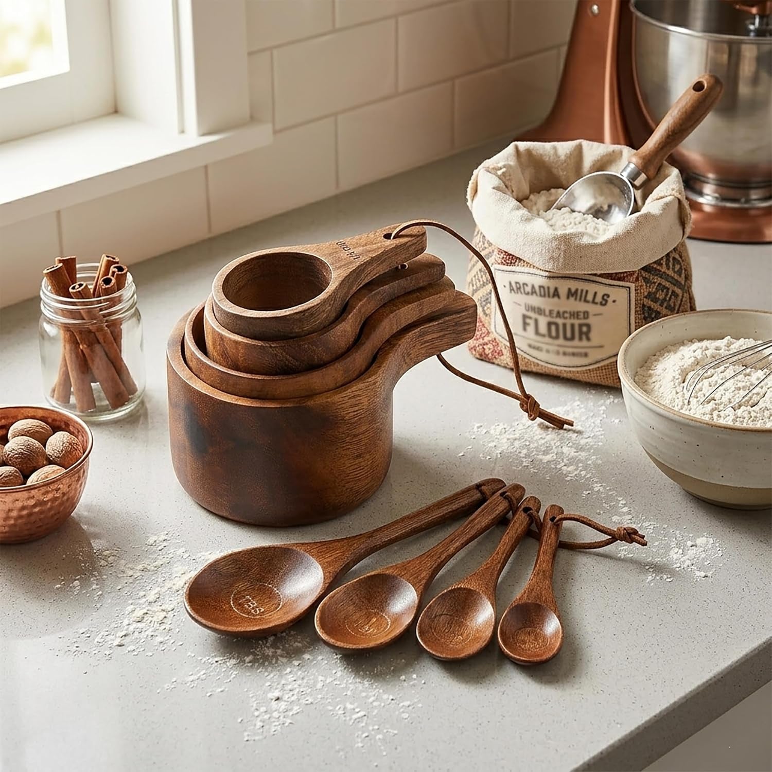 8pcs-wooden-measuring-cups-and-spoons-set-kaloo-natural-solid-acacia-wood-measuring-cups-for-dry-and-liquid-ingredients-laser-engraved-measurements
