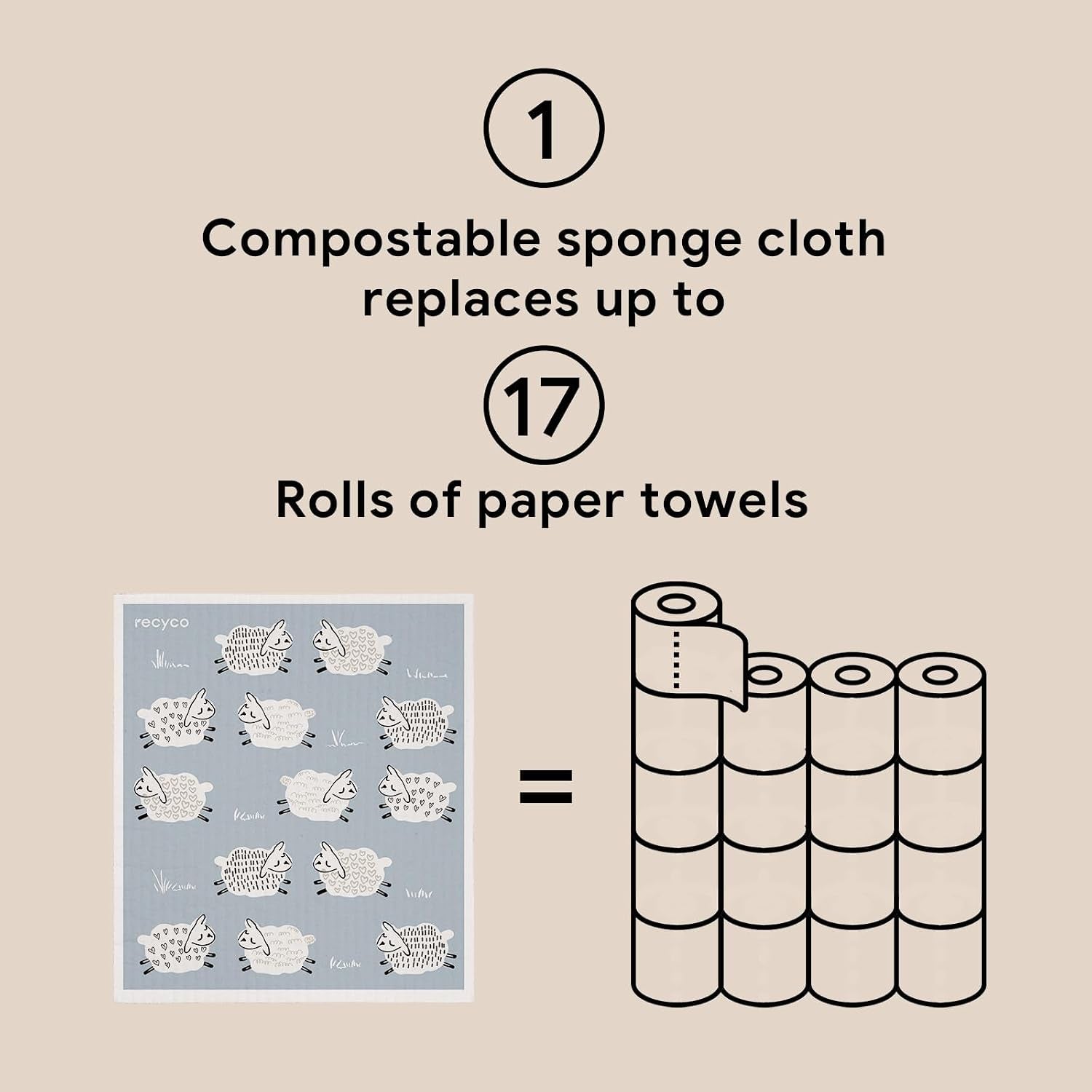 swedish-dishcloths-for-kitchen-6-pack-farmhouse-friends-washable-dish-rags-cellulose-reusable-cleaning-paper-towels-absorbent-counter-dish-cloth-sponge-kitchen-wipes-8-l-x-7-w