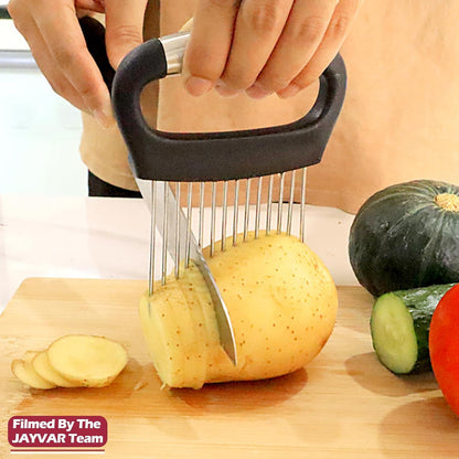 Large Onion Holder for Slicing, 304 Stainless Steel5