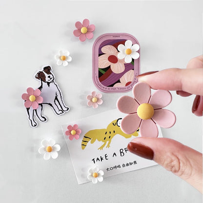 18 Pcs - Cute Flower Magnet, Girl Pink Magnet for Fridge and Locker, Whiteboard, and Decoration（18 Pcs - Flower-Pink7