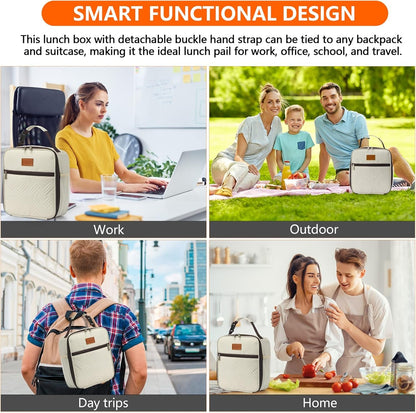 Lunch Bag for Women Insulated Lunch Bag for Men Adults Small Lunch Bag7