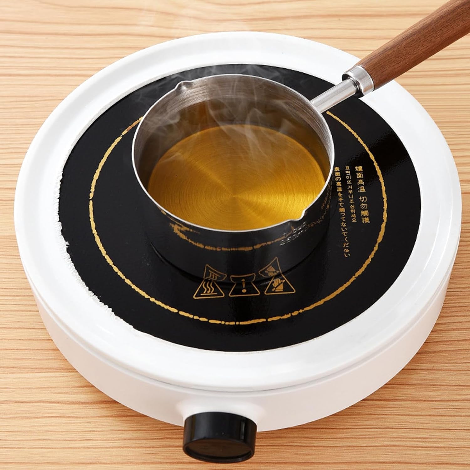stainless-steel-mini-sauce-pan-250ml-small-pot-with-pour-spout-for-melting-butter-or-heating-milk-pour-spout-design-ideal-for-singles-babies-and-coffee-lovers
