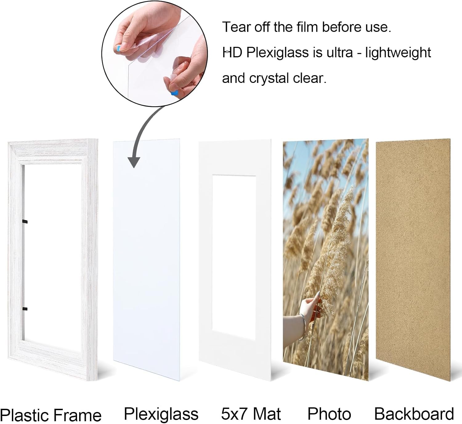 8x10-picture-frames-set-of-2-vintage-photo-frames-rustic-white