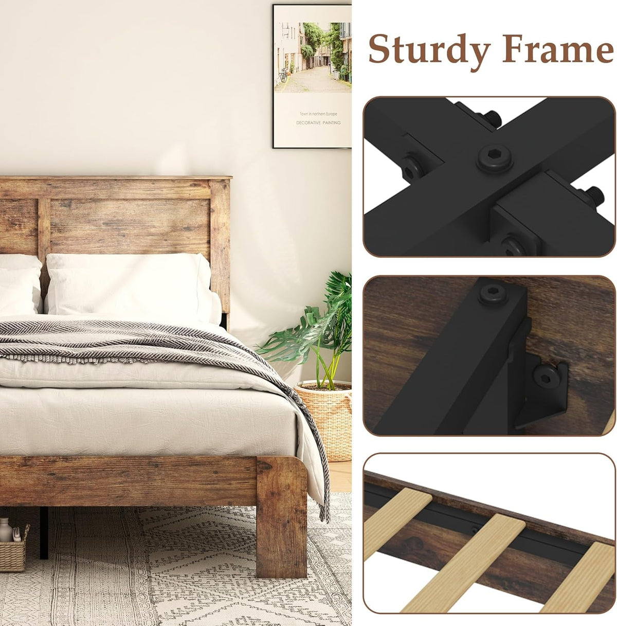 wood-platform-bed-frame-queen-bed-frame-with-headboard-dark-brown