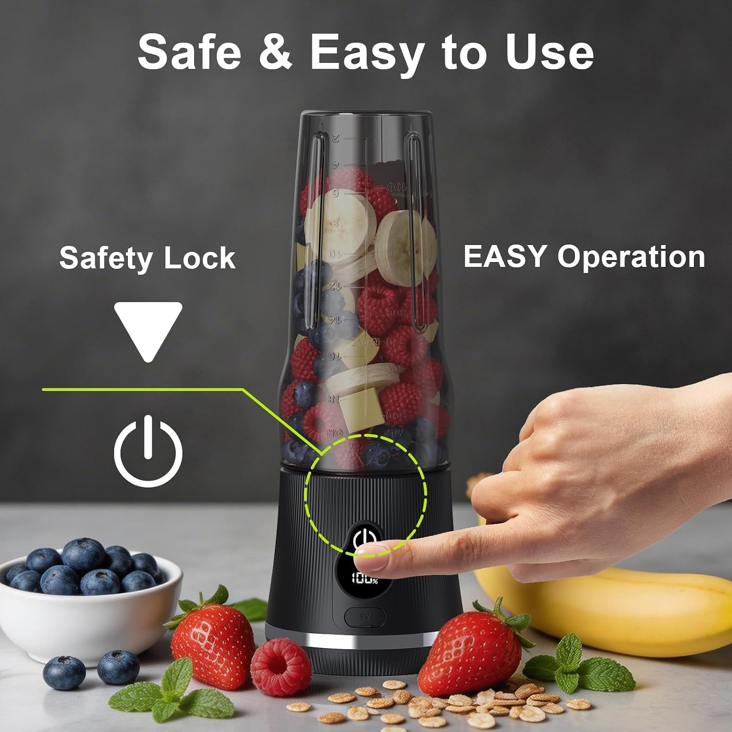 portable-blender-for-smoothies-shakes-17oz-personal-blender-with-6-stainless-steel-blades-usb-c-rechargeable-led-display-compact-travel-juicer-with-extra-lid-for-gym-office-on-the-go-black