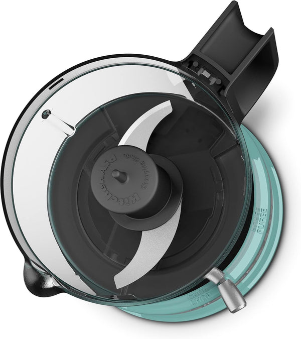 Kitchenaid 3.5 Cup Food Chopper KFC3516AQ, Aqua Sky | Dishwasher-Safe Work Bowl, Stainless Steel Multi-Purpose Blade, 2 Speeds plus Pulse, Easy Cord Wrap2