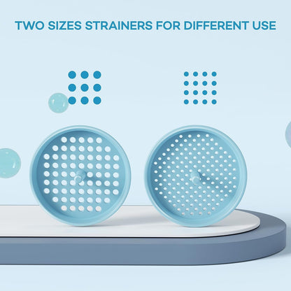 Wide Mouth Versatile Funnel for Kitchen Use for Filling Bottles | Food Grade Plastic, BPA Free, 5 Sizes Mouth, 2 Strainers, Rotating Screw Design, Easy to Clean, Dishwasher Safe6