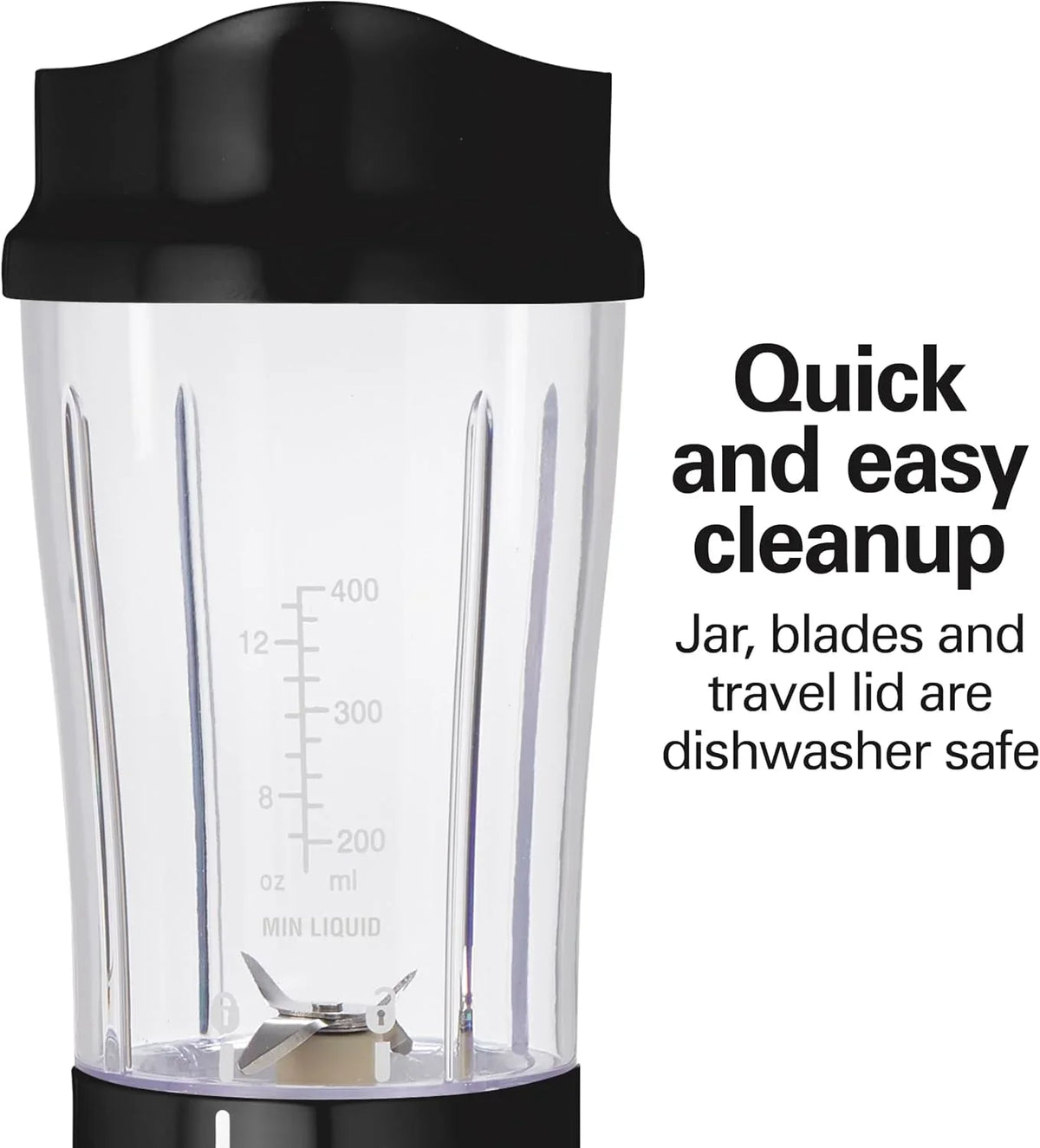 portable-blender-for-smoothies-with-14-oz-travel-jar-bpa-free-jar-lid-durable-stainless-steel-blades-300-watts-peak-power-personal-smoothie-blender-black-51101ag