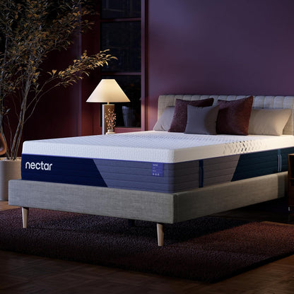Nectar Luxe 14” Hybrid Mattress, Queen, Medium Soft, 1-Year Trial1