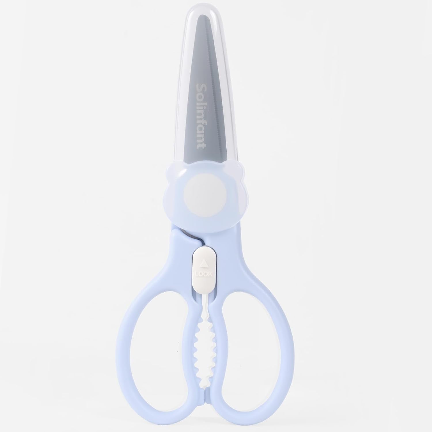 premium-stainless-steel-portable-baby-food-safety-scissors-detachable-feeding-shears-for-toddlers-infant-kids-food-cutting-meats-noodles-vegetables-with-protactive-cover