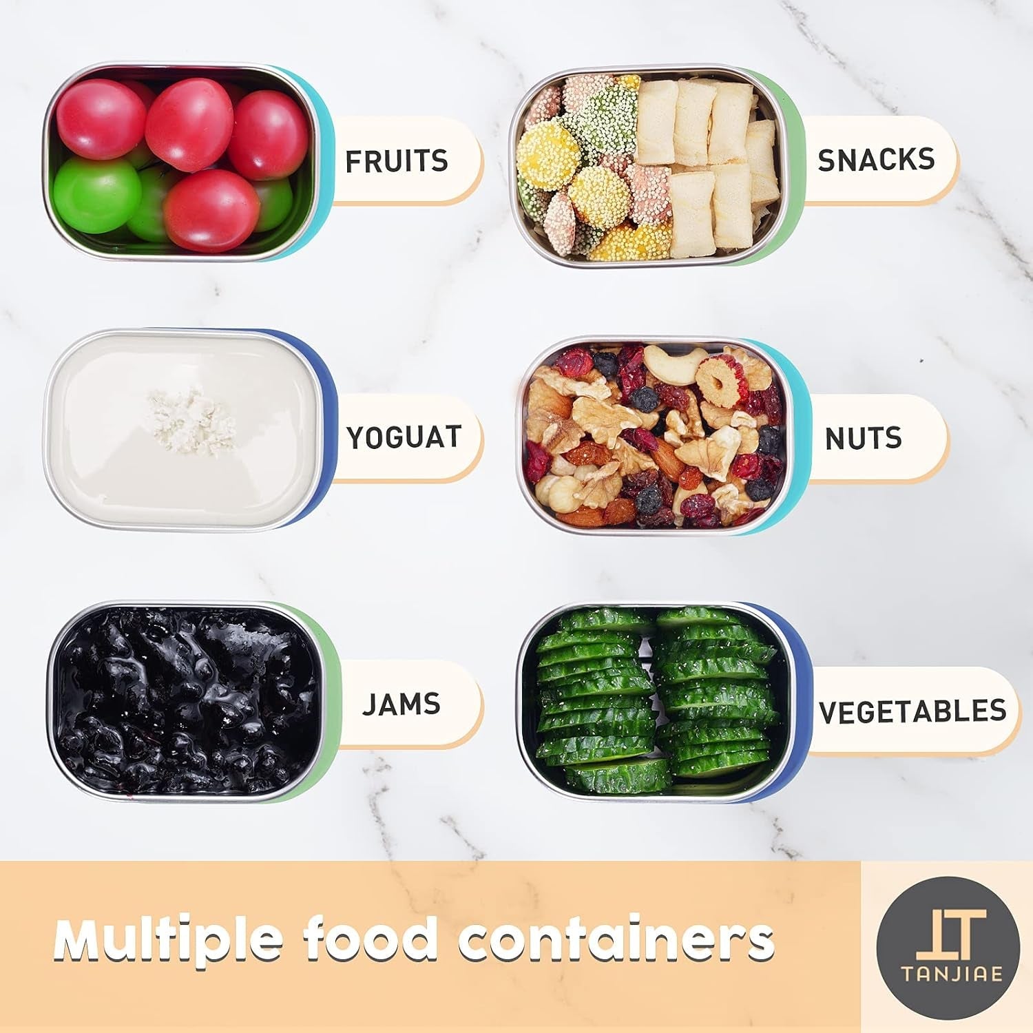 small-1-cup-stainless-steel-snack-containers-for-kids-easy-open-leak-proof-food-containers-with-silicone-lids-perfect-metal-toddler-lunch-box-for-daycare-and-school-8oz