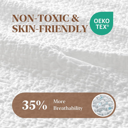 Extra Firm Full Mattress 14 Inch, Luxury Hybrid Mattress in a Box for Deep Sleep & Lumbar Support, Certipur-Us & Zero Fiberglass, 365-Night Trial6
