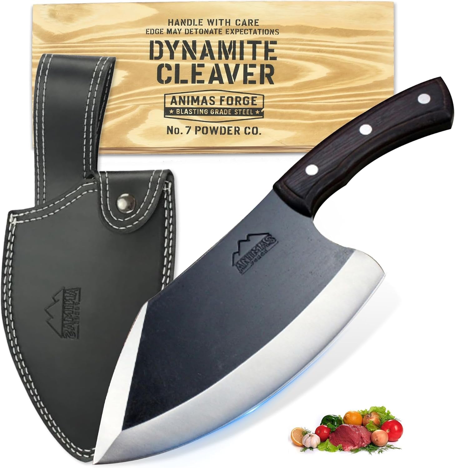 dynamite-cleaver-meat-cleaver-knife-leather-sheath-heavy-duty-high-carbon-steel-butcher-knife-full-tang-wood-handle-bbq-meat-cutting-outdoor-camp-cooking-bone-chopping-portable-butchering