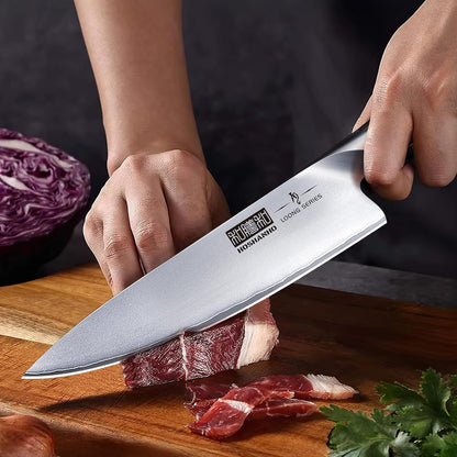 Kitchen Knife Set with Block, 14PCS Ultra Sharp Knife Block Set5